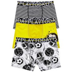 Пляжный комплект playToday, 3 шт., размер 170/176, черный