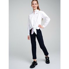 Школьная блуза playToday, размер 170, белый