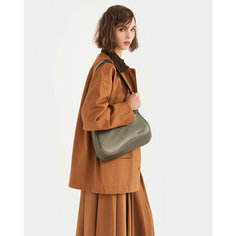 Сумка кросс-боди ARNY PRAHT, фактура гладкая, серый