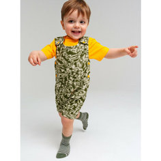 Комплект одежды playToday, размер 86, хаки