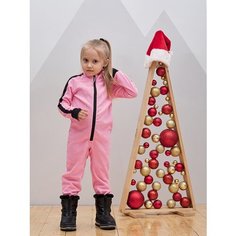 Комбинезон Микита размер 104, , розовый/черный