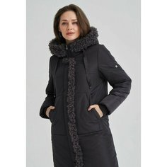 Пальто DIMMA fashion studio Макарена, размер 44, фиолетовый