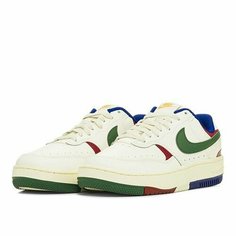 Кроссовки NIKE, размер 7, красный, синий, бежевый
