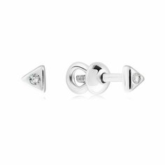 Серьги пусеты VALTERA, серебро, 925 проба, , серебристый