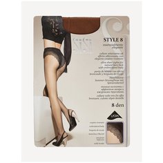 Колготки Sisi Style, 8 den, размер 2, коричневый