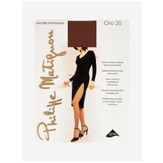 Колготки Philippe Matignon Oro, 20 den, размер 4, орех