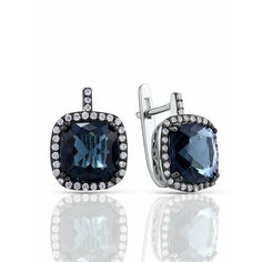 Серьги VALTERA, серебро, 925 проба, длина 1.6 см, , серебристый