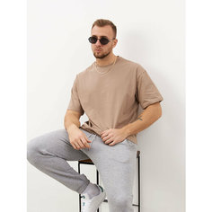 Футболка АКТИВАМ, размер XS (40-44), светло-коричневый