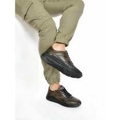 Кроссовки Belwest, полнота H (EU)/ на широкую стопу, размер 42, хаки