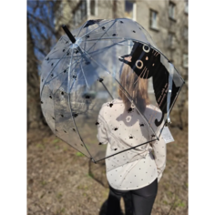 Зонт-трость GALAXY OF UMBRELLAS, бесцветный