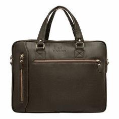 Сумка LAKESTONE, фактура зернистая, коричневая