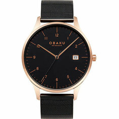 Наручные часы OBAKU, черный