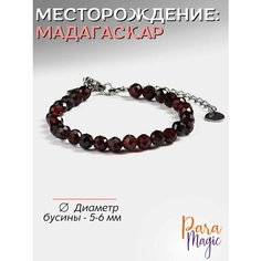 Браслет ParaMagic, бисер, красный