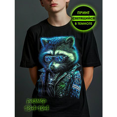 Футболка Romax Tex Базовая коллекция, размер 134-140, черный