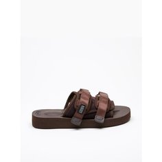 Шлепанцы SUICOKE Moto-Vs, размер 38.5, коричневый