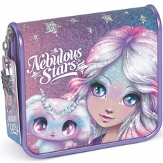 Кошелек Nebulous Stars, фактура матовая, глянцевая, фиолетовый