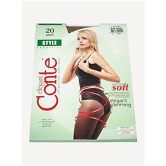Колготки Conte elegant Style, 20 den, размер 3, bronz