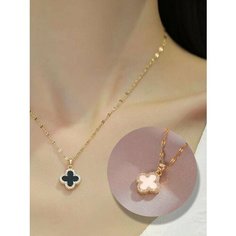 Колье World of Accessories, длина 40 см, черный