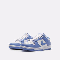 Кроссовки NIKE Dunk Low, размер 9US 42.5 EUR 27 CM, голубой/белый