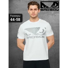 Футболка спортивная BAD BOY, размер XS, белый