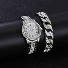 Наручные часы 370, серебристый, белый Beauty Golik