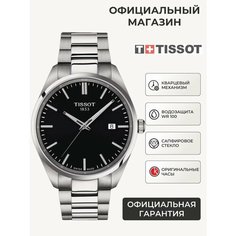 Наручные часы TISSOT T-Classic, серебристый/черный