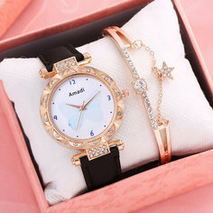 Наручные часы, черный /белый Beauty Golik