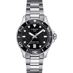 Наручные часы TISSOT, серебристый/черный