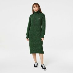 Платье LACOSTE, размер T38, зеленый