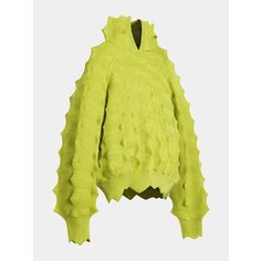 Худи MADFRENZY Spiked Knit, размер L, , лайм
