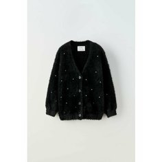 Кардиган Zara, размер 130, черный