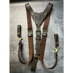 Подтяжки Good Craft, коричневый