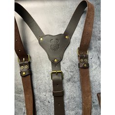 Подтяжки Good Craft, коричневый