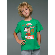 Футболка Ohana kids, размер 116, зеленый