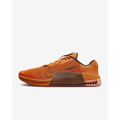 Кроссовки NIKE Metcon 9, полнота 10 (RU)/ на широкую стопу, размер 9 US, оранжевый