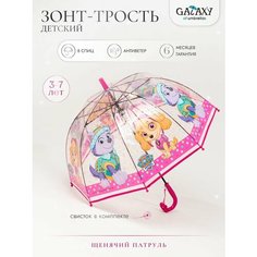 Зонт-трость GALAXY OF UMBRELLAS, розовый