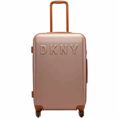 Чемодан DKNY, 58 л, розовый