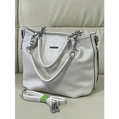 Сумка Baliviya, фактура гладкая, бежевый