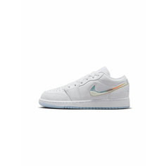 Кроссовки NIKE Air Jordan 1 Low, размер 6US 38.5EU 24СМ, белый