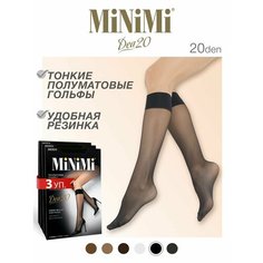 Гольфы MiNiMi, 20 den, размер 0 (UNI), nero