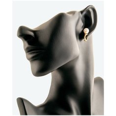 Серьги XUPING JEWELRY, фианит, золотой