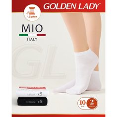 Носки Golden Lady, комплект, 10 пар, размер 35-38, мультиколор