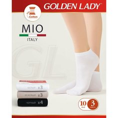 Носки Golden Lady, комплект, 10 пар, размер 39-41, мультиколор