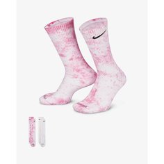 Носки NIKE, комплект, 2 пары, размер L, розовый
