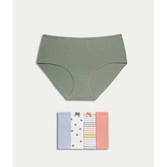 Трусы MARKS & SPENCER, комплект из 5 шт., размер UK16, мультиколор
