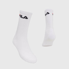 Носки Fila, комплект, 3 пары, размер 39-42, белый