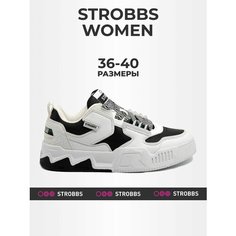 Кроссовки STROBBS, размер 37, чёрный