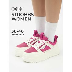 Кроссовки STROBBS, размер 40, розовый