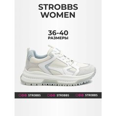 Кроссовки STROBBS, размер 39, белый
