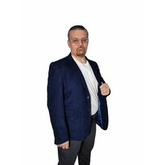 Пиджак VICTOR ENZO, размер 68, синий